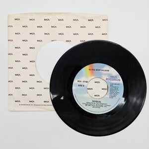 VINTAGE 45 7" VINYL RECORD | Olivia Newton-John "Physical" & "The Promise"